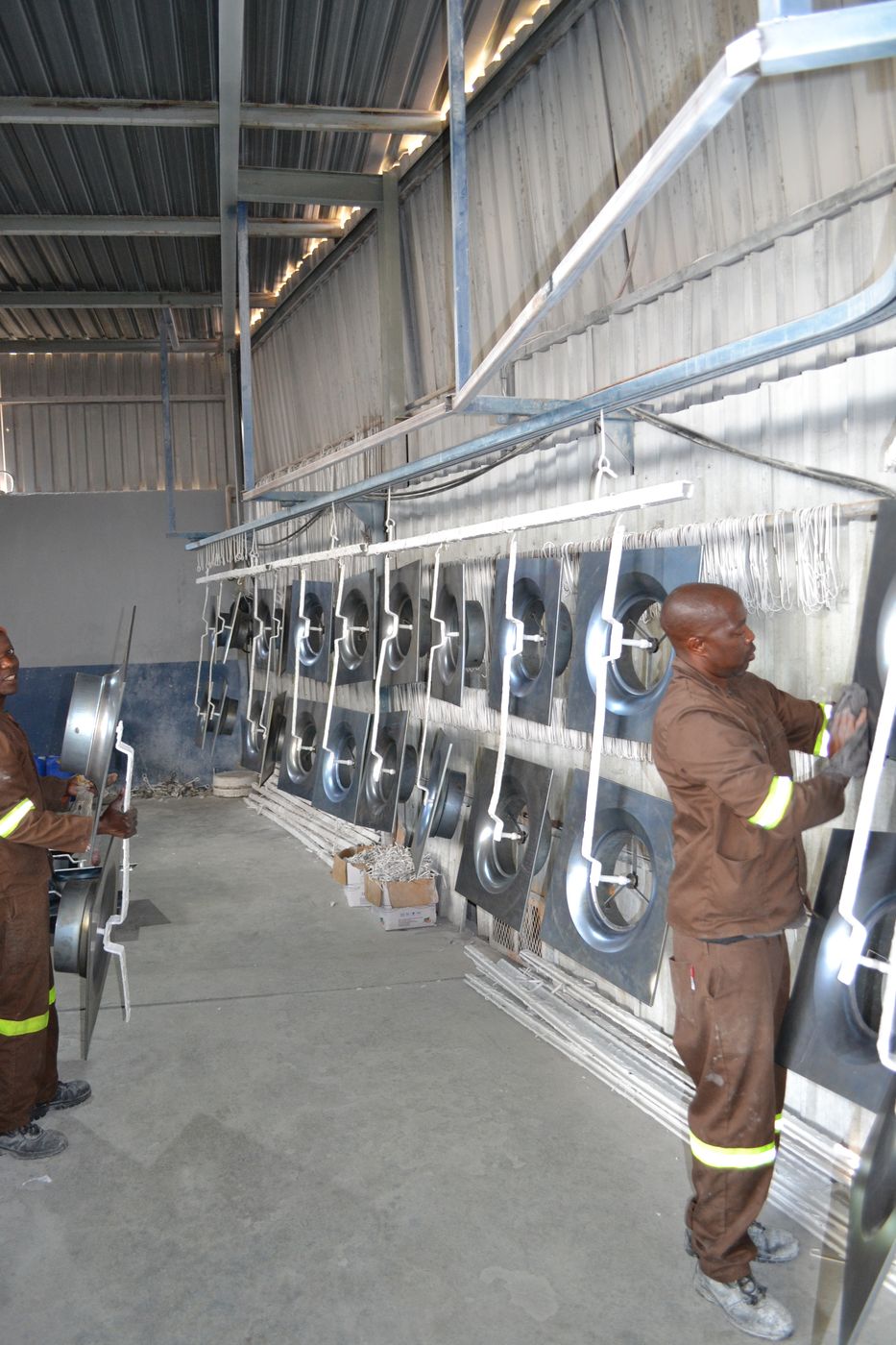 Metal finishing